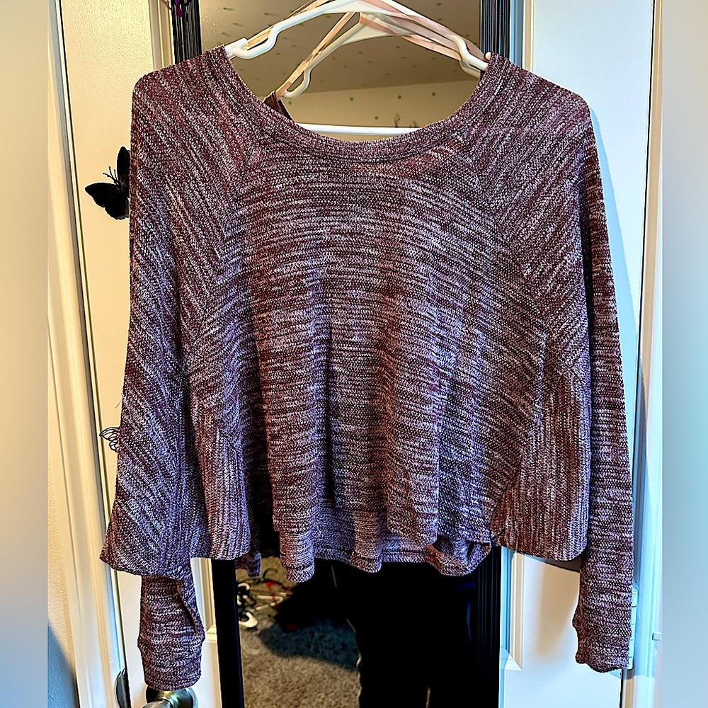 Crop sweater
